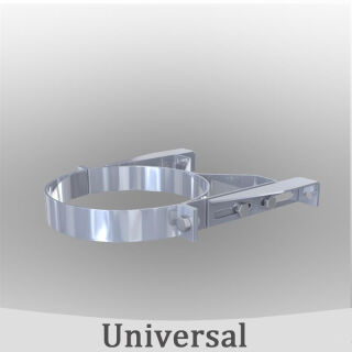 Edelstahlschornstein Wandhalter verstellbar - 330 mm DW 450 0WHT3450