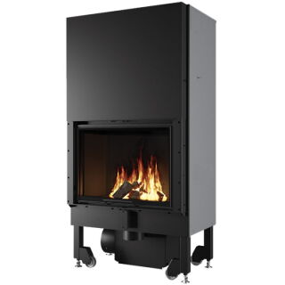 Edilkamin Holz-Kamineinsatz Blokk 70 Feuerraum schwarz V 810070