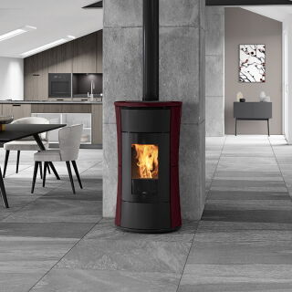 Edilkamin Pelletofen Cherie 11 Evo Air Tight C (RLU) Keramik 