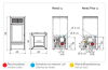 Edilkamin Pelletofen Nara2 Plus UP, 9,2 kW Keramik schwarz