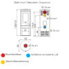 Edilkamin Kaminofen Tally Evo, 8,1 kW Stahl grau