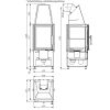 Haas+Sohn Kaminbausatz Home ROMA II Steinsims Ruivina