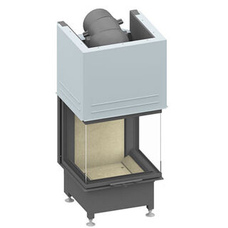 Camina Schmid Kamineinsatz Ekko U 55h, Seitenscheibe 45 cm 64/22 - 0030