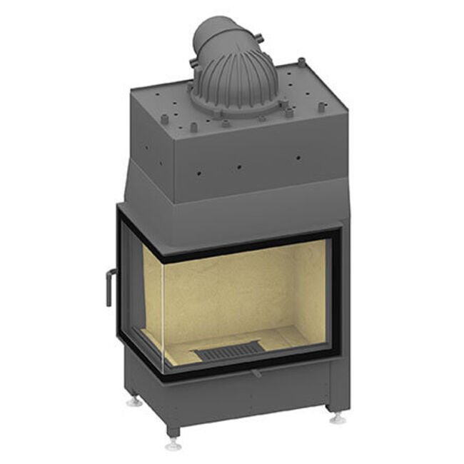 Camina Schmid wasserführender Kamineinsatz Ekko W L 6751 s, steglos