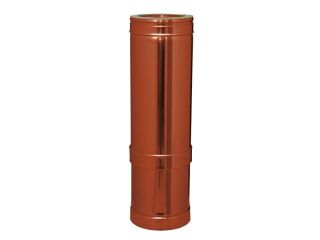 DINAK Kupferschornstein Schiebeelement 530-880 DW Ø 80 