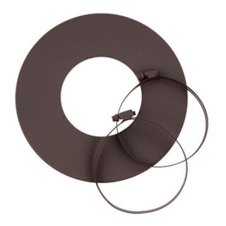 CB Rosetten Set beschichtet Grau 109 / 230 mm afrrofl100gr