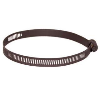CB Schlauchklemme für Aluflexrohr, farbig grau 50 mm afrskfl50gr