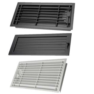CB Deckengitter mit breitem Einbaurahmen weiß 35x23 dg3523w