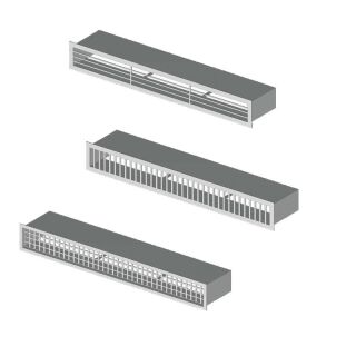 CB Blende D3 für Luftbox 130x130 mm weiß lb15d3w