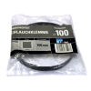 CB Schlauchklemme für Aluflexrohr, farbig braun 100 mm
