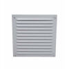 CB Außenluftgitter 21x21 mit Stutzen 150 mm Weiß