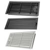 CB Deckengitter mit breitem Einbaurahmen schwarz 35x15