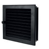 CB Kaltluftgitter Schwarz 55x23