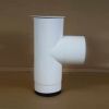 Kapselknie 330 mm DN 120 mm, High-Quality-Line weiß emailliert