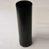 Fix-Rohr verstellbar 750 mm DN 110 mm, High-Quality-Line matt schwarz emailliert