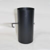 250 mm-Ofenrohr DN 120 mm, gebläut mit Drosselklappe
