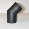 Rauchrohr-Bogen 45° DN 200 mm gemufft, ohne Reinigungsöffnung (schutzlackiert)