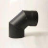 Rauchrohr-Bogen 45° DN 200 mm gemufft, ohne Reinigungsöffnung (schutzlackiert)