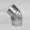 FAL Kaminofenrohr-Bogen 90° DN 180 mm ohne Reinigungsöffnung