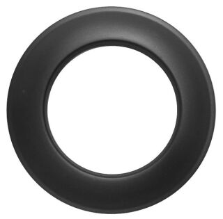 Wand-Rosette DN 100 mm, Senotherm schwarz für Pelletofenrohre 9881007