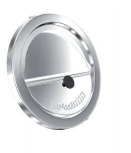 Edelstahlschornstein einwandig 0,6mm Premium Zugbegrenzer RCO rund 0RCO