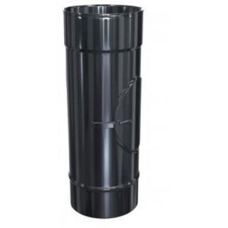 Edelstahlschornstein einwandig 0,6mm Premium Rohr mit Prüföffnung RP+REW DN 160 2RPREWL250160