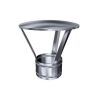 Edelstahlschornstein einwandig 0,6mm Premium Regenhut A DN 100
