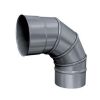 Edelstahlschornstein einwandig 0,6mm Premium Bogen drehbar LK 90 Grad DN 150