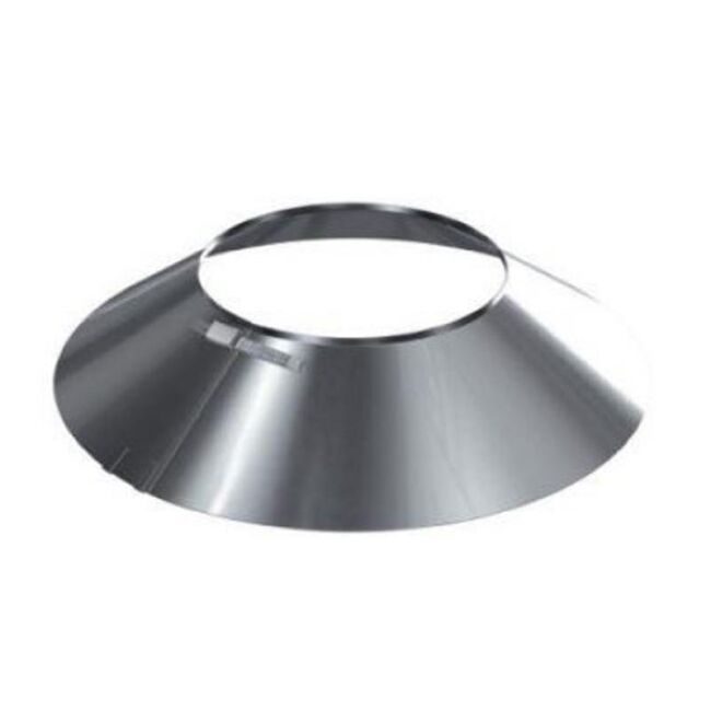 Edelstahlschornstein einwandig 0,6mm Premium Regenkragen RKP Dn 300