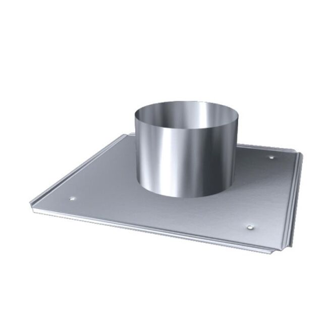 Luft Abgas System konzentrisch Schachtabdeckung mit Hinterlüftung  DN 80-125