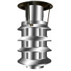 Schornsteinaufsatz Zug-Optimierer, Einsteckende für Mündung 150mm