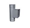 Schornsteinsanierungs Bausatz 0,8 mm - Edelstahlschornstein einwandig GBEW08 DN 225 8,5 m
