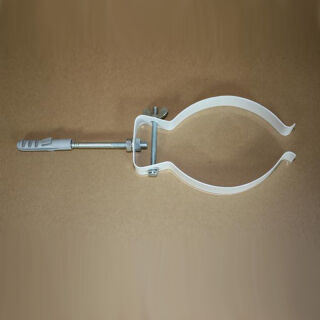 Halter für Ofenrohre DN 100-130 mm Standard-Line weiß emailliert 1703333