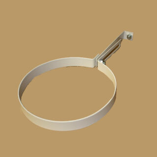 Halter für Ofenrohre DN 160 mm Standard-Line weiß emailliert 1706663