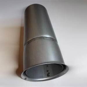 Wandfutter 400 mm kürzbar DN 180 für 2 mm-Rauchrohr 9821801