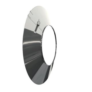 Luft Abgas System konzentrisch Wandblende Lackiert DN 100 0IPlack100