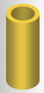Edelstahlschornstein einwandig Isolierschale Dämmschale ( KORFF ) feuerfeste Mineralwolle 30 mm DN 130 mm 2MIDS130