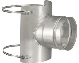 Sattelstück für einwandige Schornsteine 180 mm trr90