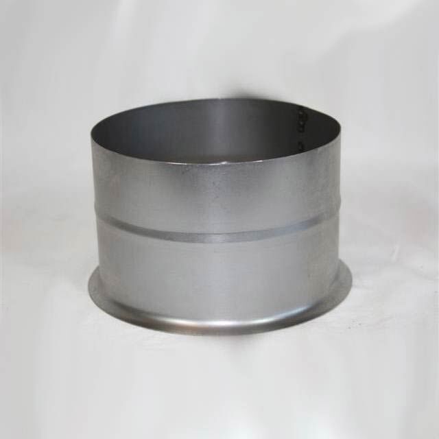 Wandfutter einfach DN 180 für 2 mm-Rauchrohr