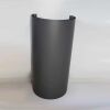Doppelwandiger Strahlenschutz Halbschale 460 mm lang DN 150 mm, Senotherm gussgrau #288
