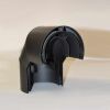 Doppelwandiger Strahlenschutz Halbschale Bogen 90° DN 80 mm, Senotherm gussgrau hell #820