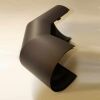 Doppelwandiger Strahlenschutz Halbschale Bogen 90° DN 100 mm, Senotherm schwarz #310
