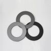 Wand-Rosette 5 cm Rand DN 130 mm, Senotherm schwarz #310