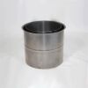 Wandfutter doppelt für 2 mm-Rauchrohr DN 160 mm