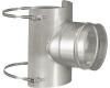 Sattelstück für einwandige Schornsteine 100 mm