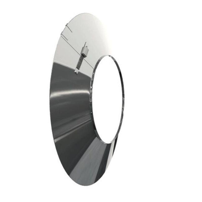 Luft Abgas System konzentrisch Wandblende DN 150