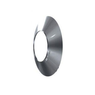 Edelstahlschornstein einwandig 0,5mm Wandblende IP DN 250 0IP250