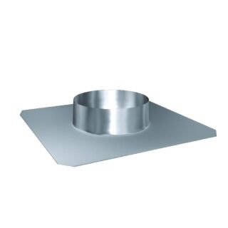 Edelstahlschornstein einwandig 0,6mm Premium Dachdurchführung PDI 0° DN 225 0PDI0225