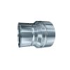 Edelstahlschornstein einwandig 0,5mm Reduzierung RD MKS DN 140