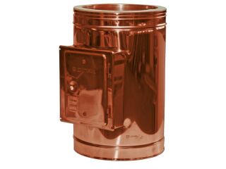 DINAK Kupferschornstein Reinigungselement mit Tür 440mm DW 